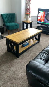 Handmade Farmhouse Chic Coffee Table