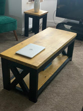 Load image into Gallery viewer, Handmade Farmhouse Chic Coffee Table
